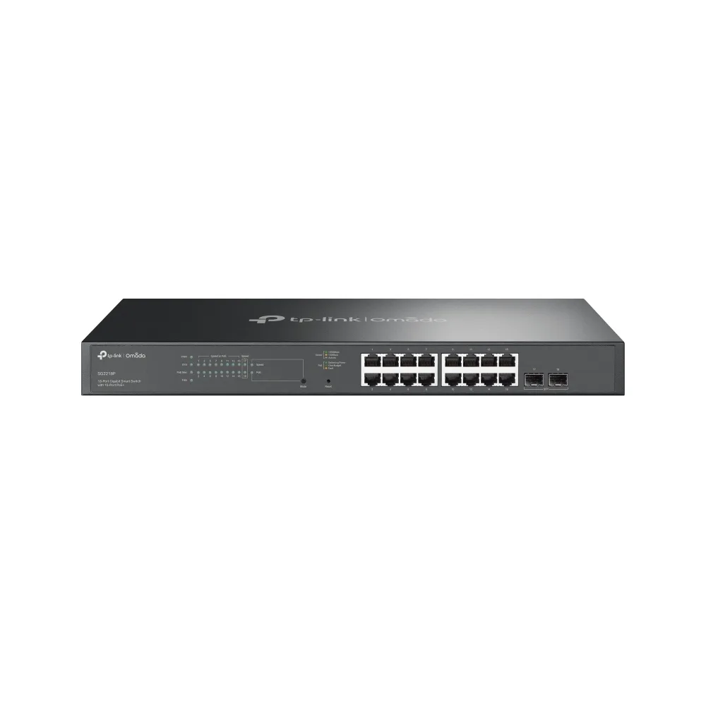 SWITCH 18P RJ45 POE+ 2P GIGABIT SFP 16XGIGABIT POE+ 150W POE POWER
