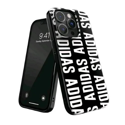Adidas Sport Apple iPHONE 14 Pro Cover in Tpu Graphics Street Style Adidas Black