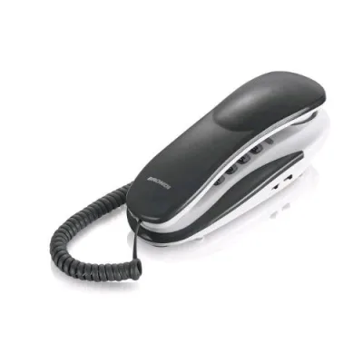 Brondi Kenoby Telefono da Tavolo Slim Grigio Bianco