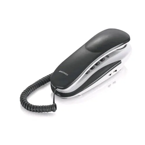 Brondi Kenoby Telefono da Tavolo Slim Grigio Bianco