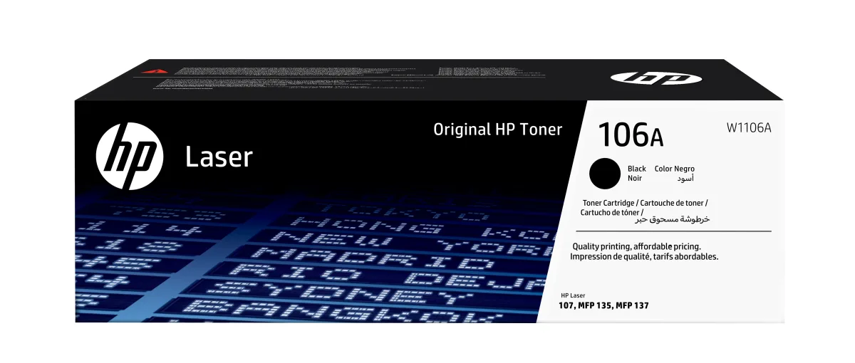 TONER HP W1106A K L/J 106A/107A 1000 PAG