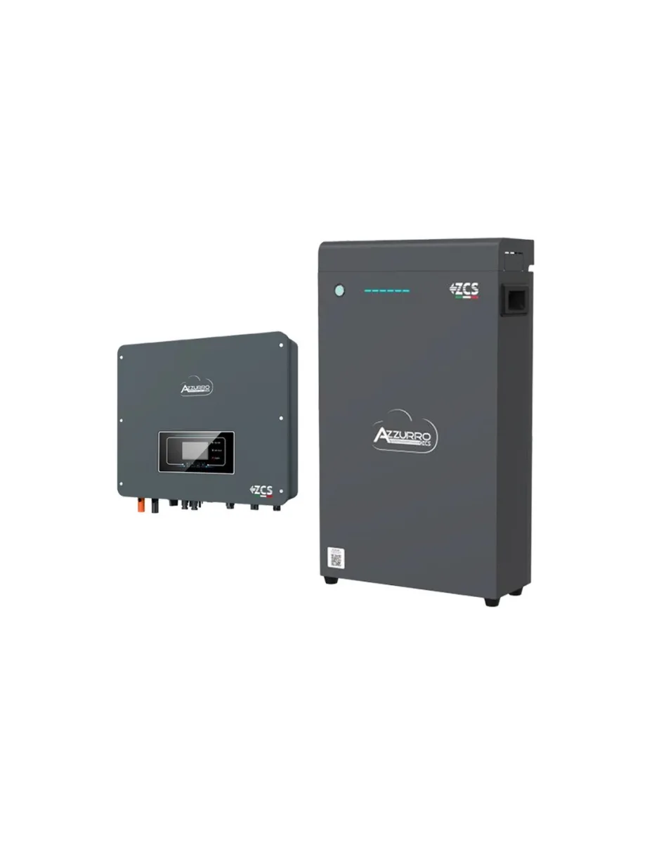 Sistema di accumulo monofase inverter 5kW Zucchetti batteria al litio LV ZSX5000 S 5.1kWh