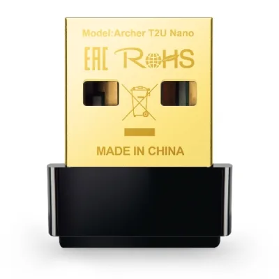 Tp-Link Archer T2U Nano AC600 Adattatore Nano Wi-Fi USB