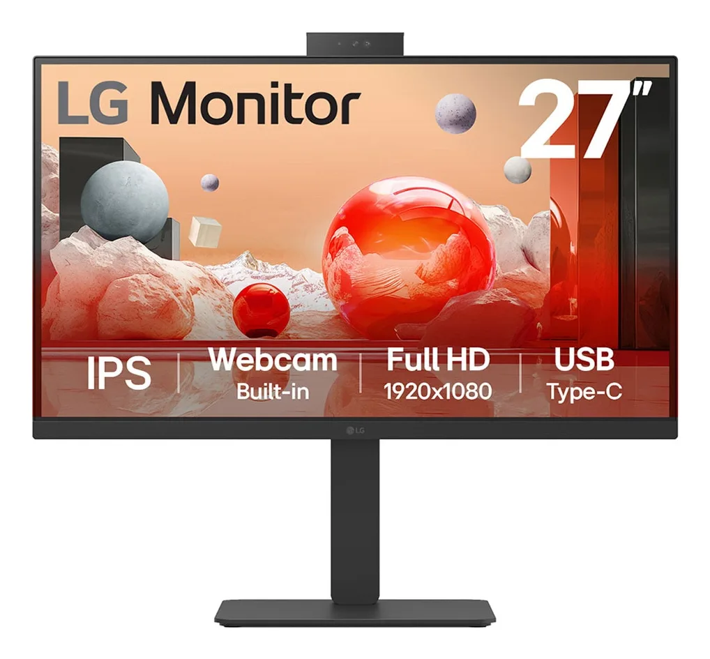 MON 27IPS HDMI DP WEBCAM USBC 90W LG 27BA850-B REG ALTEZZA PIVOT MM