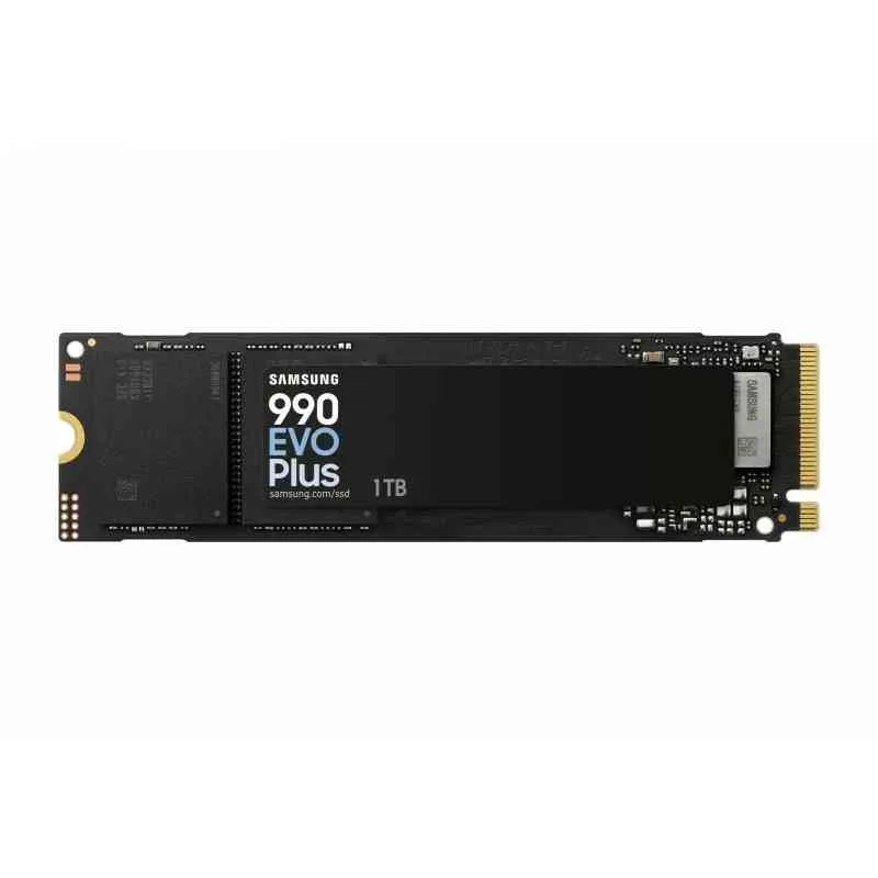 Samsung 990 EVO PLUS SSD 1TB NVMe PCI Express 4.0 V-NAND TLC - Lettura/Scrittura 7.250/6.300MB/s