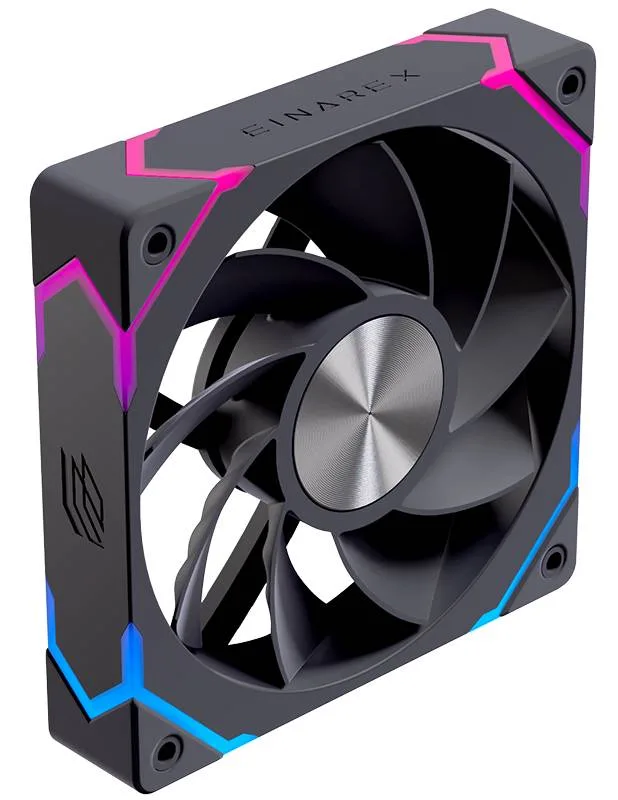 VENTOLA 120MM EINAREX RGB BK RAFFREDDAMENTO LATERALE O INFERIORE