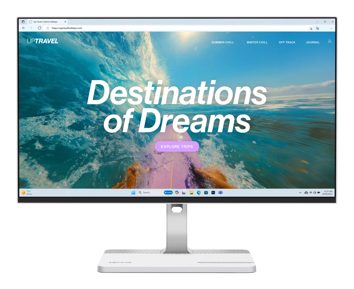 MON 23.8IPS HDMI DP FHD WH USB MM L24D-4C 3Y USBC 75W WEBCAM BIANCO
