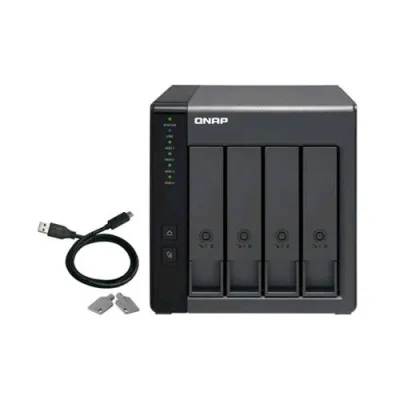 QNAP TR-004 NAS 4 Slot 3.5" / 2.5" Interfacce 1 x USB 3.0