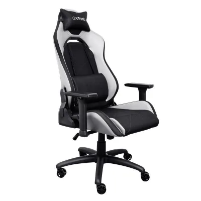 Trust GXT714 Ruya Gaming Chair Sedia Gaming Altezza ed Inclinazione Schienale Regolabili con Funzione di Blocco Braccioli 3D Nero/Bianco