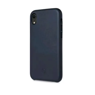 Celly Apple iPHONE XR Cover in Similpelle Blu