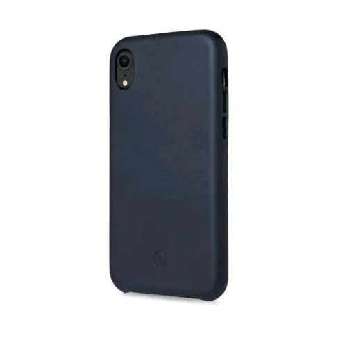 Celly Apple iPHONE XR Cover in Similpelle Blu