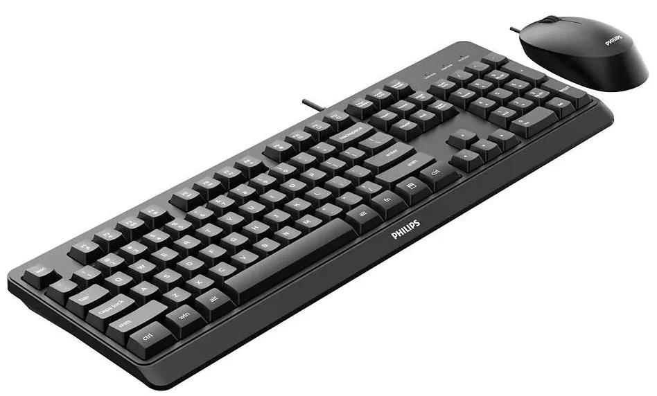 TASTIERA PHILIPS USB COMBO + MOUSE RETAIL SPT6207BL/34