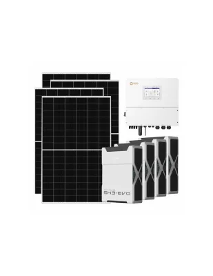 Kit fotovoltaico trifase 15470W inverter 15kW batteria al litio 20.88kWh Weco EVO 5k3