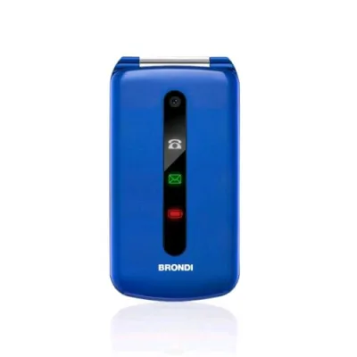 Brondi President Dual SIM 3" Clamshell 32GB Italia Blu Metal