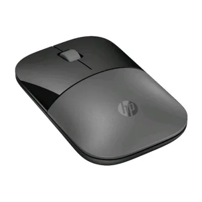 HP Z3700 Dual Mouse Wireless Bluetooth Ottico 1.600 DPI 3 Pulsanti Rotella Scorrimento Ricevitore USB Wireless 2.4 GHz Tecnologia LED Blu Design Pratico e Confortevole Grey Black