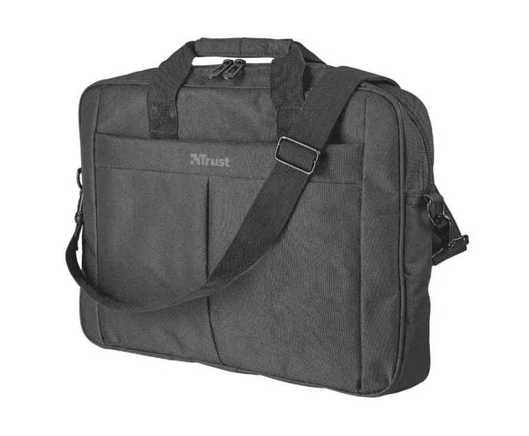 Trust Primo Carry Bag Borsa Notebook 16" con Vano Interno Imbottito di Protezione Grigio
