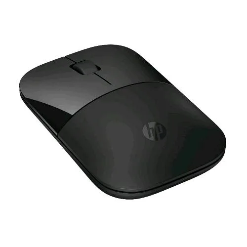HP Z3700 Dual Mouse Wireless Bluetooth Ottico 1.600 DPI 3 Pulsanti Rotella Scorrimento Ricevitore USB Wireless 2.4 GHz Tecnologia LED Blu Design Pratico e Confortevole Nero