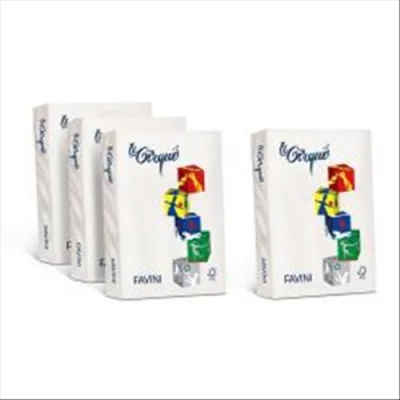 Favini le Cirque Carta Inkjet/Laser 160G Formato A4 1 Confezione 250 Fogli Bianco (A740304S)