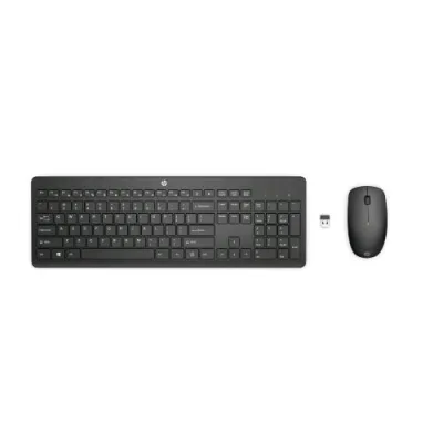 HP 235 WL Tastiera e Mouse Wireless 1.600 DPI Nero
