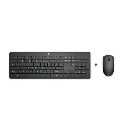 HP 235 WL Tastiera e Mouse Wireless 1.600 DPI Nero