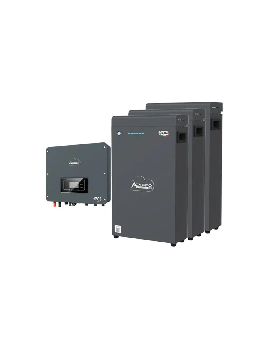 Sistema di accumulo monofase inverter 6kW Zucchetti batteria al litio LV ZSX5000 S 15.3kWh