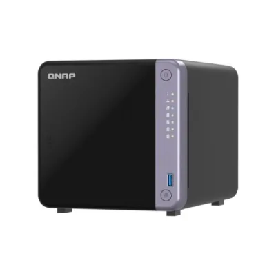 QNAP TS-432X-4G NAS Chassis Tower Alpine AL524 2GHz RAM 4GB 4 Bay HDD/SSD 2.5"/3.5" 2XUSB 2XPORTE LAN RJ-45 1XSLOT SFP Black