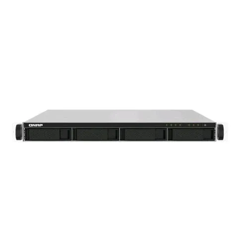 QNAP TS-432PXU NAS Chassis Rack 1U Annapurna Labs Alpine al-324 1.7GHz RAM 16GB-4 Aby HDD/SSD 2.5"/3.5"-2 Slot SFP+ 2XRJ-45-S.o. Qnap Turbo System Black