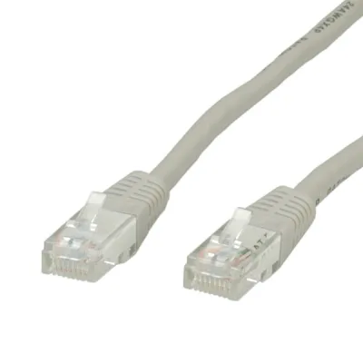 CAVO RETE UTP CAT.6 3MT GRIGIO NO SCHERMATO