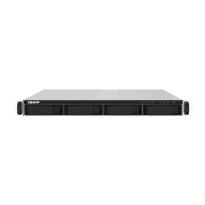 QNAP TS-432PXU-RP NAS Chassis Rack 1U Annapurna Labs Alpine al-234 1.7GHz RAM 2GB-4 Bay HDD/SSD 2.5"/3.5"-2 Slot SFP+-2XRJ-45 Black