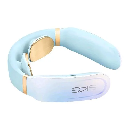 SKG K6E Neck Massager Dispositivo per Massaggio Cervicale con Funzione Riscaldante Blue