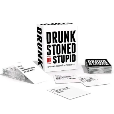 Asmodee Drunk Stoned Or Stupid Gioco di Carte Vietato ai Minori di Anni 18