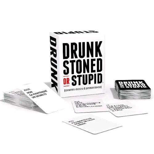 Asmodee Drunk Stoned Or Stupid Gioco di Carte Vietato ai Minori di Anni 18