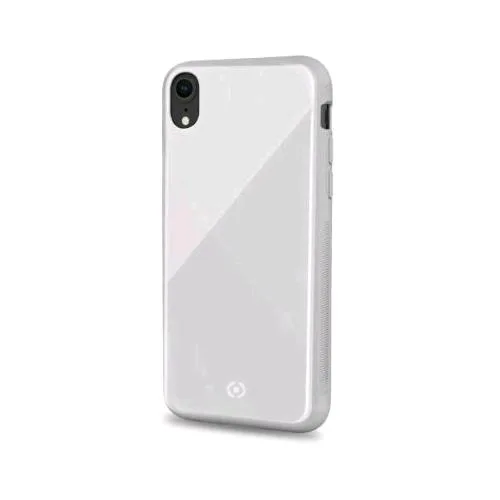 Celly Apple iPHONE XR Custodia in Tpu + Vetro Temperato Bianco