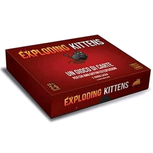 Asmodee Exploding Kittens Base Gioco da Tavolo