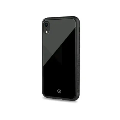 Celly Apple iPHONE XR Custodia in Tpu + Vetro Temperato Nero