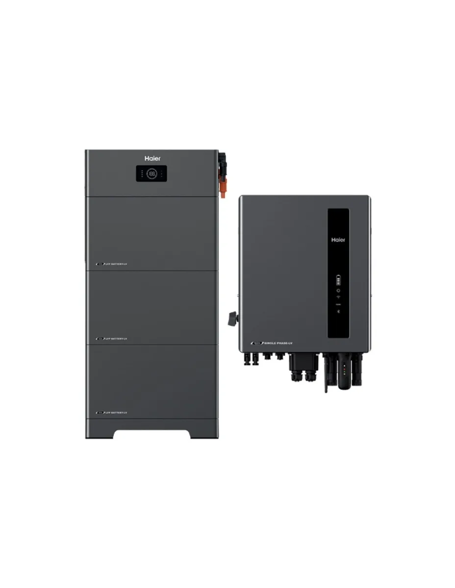Sistema di accumulo monofase Haier LV inverter 6kW batteria al litio 15KWh BMS