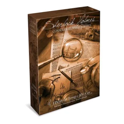 Asmodee Gioco da Tavolo Sherlock Holmes Consulente Investigativo: I Delitti del Tamigi e Altri Casi 14+