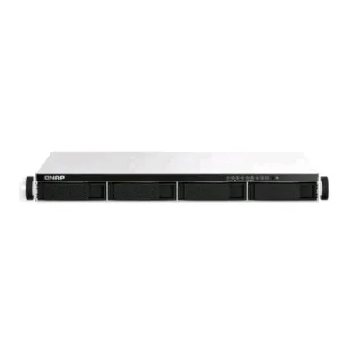 QNAP TS-464U NAS Chassis Rack 1U Intel Celeron N5095 2.9GHz RAM 8GB-4 Bay HDD/SSD 2.5"/3.5"-LAN 10/100/1000/2500 Mbps Colore Nero