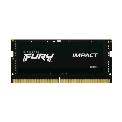 Kingston Fury Impact Memoria RAM 1X8GB 4.800MHz Tipologia DDR5 Tecnologia So-Dimm Black