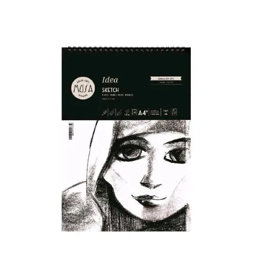 CWR Idea Blocco da Disegno con 30 Fogli 90 g 21X31.2 cm A4+ Bianco