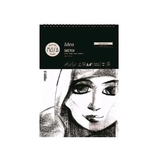 CWR Idea Schizzo Blocco da Disegno 100 Fogli 90 g 210X297 mm Bianco