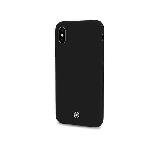 Celly Apple iPHONE XS Max Cover in Silicone Soft-Touch Colore Nero