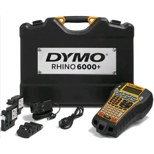Dymo Rhino 6000 + Kitcase Etichettatrice con Custodia di Trasporto ed Accesori