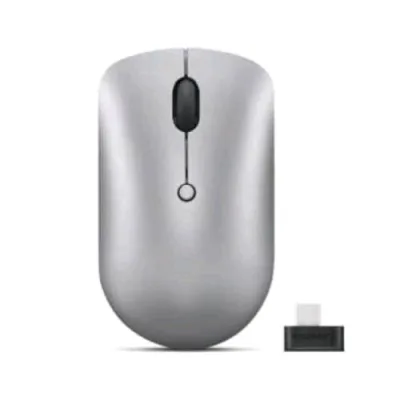 Lenovo 540 Mouse Wireless Ottico 2.400 DPI Tasti Mini Ricevitore USB-C Grigio