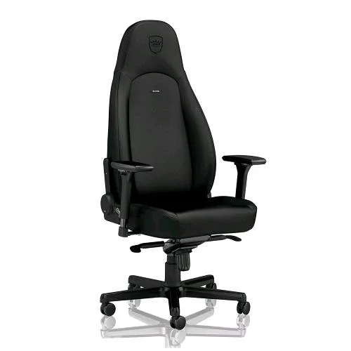 Noblechairs Icon Sedia da Gaming Sedia da Ufficio Sedia da Scrivania Ecopelle Pu Black Edition