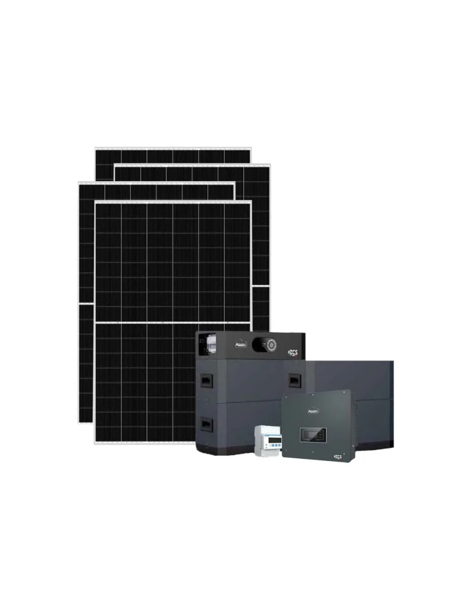 Kit fotovoltaico trifase 20020W inverter 20kW batteria al litio 20.48kWh HV SMART 5K Zucchetti