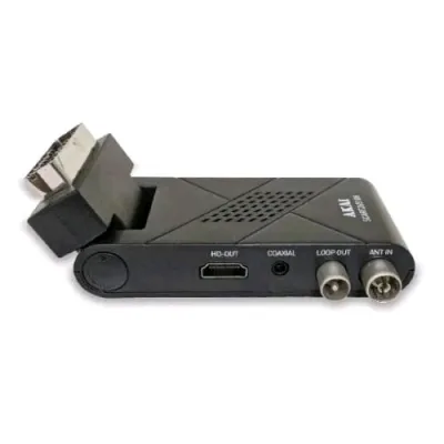 AKAI Scart 26510K Decoder DVB-T2 HD MAIN10 H265 Hevc USB Nero
