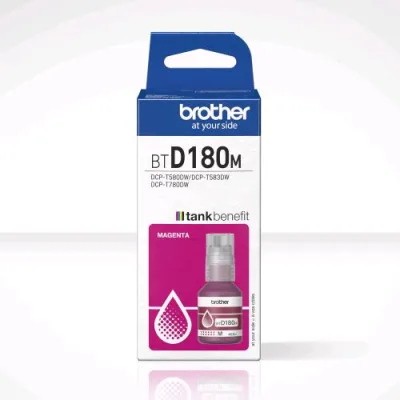 Brother BTD180M Flacone Magenta per DCP-T580DW, DCP-T583DW, DCP-T780DW 5.000 Pagine