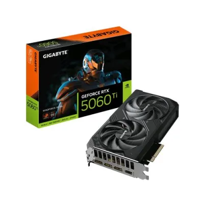 Gigabyte Geforce RTX 5060 Ti Windforce Oc 8G Scheda Grafica 8 GB GDDR7 Dlss 4 Dual Fan