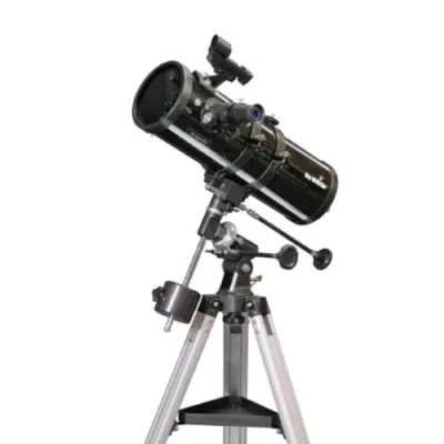 Sky Watcher Newton Skyhawk 114-900 EQ1 Motorizzata Telescopio Riflettore Obiettivo 114 mm Focale 1000 mm con Treppiede Nero